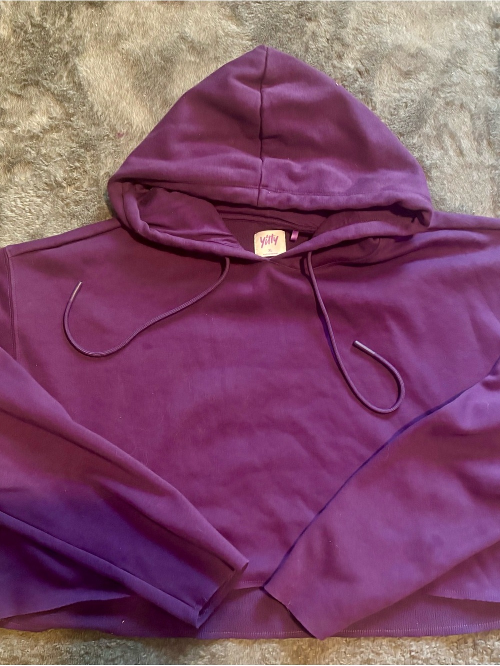Vitty by Fabletics Purple Pullover Hoodie